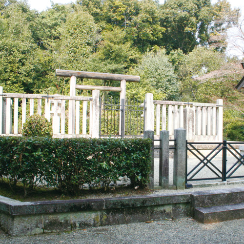 Le tombeau de l’impératrice Saimei