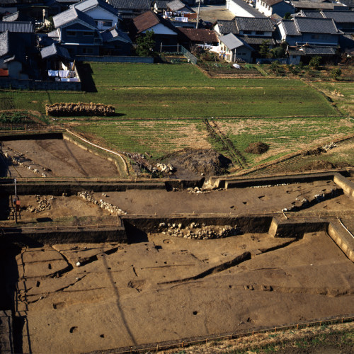 Les vestiges du palais Shima no miya