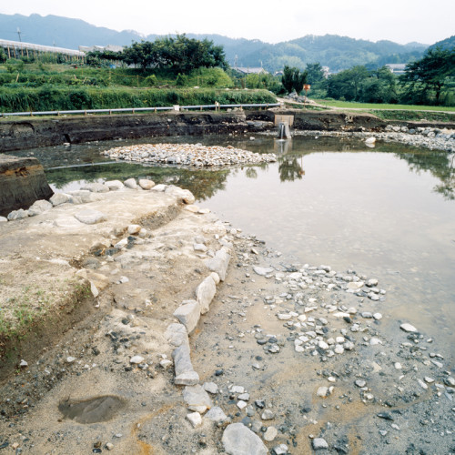 Les vestiges « Asukakyôato Enchi »