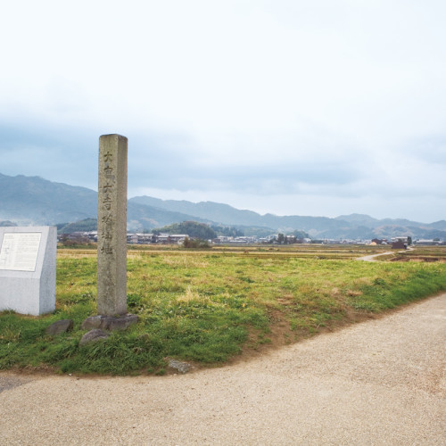 Les vestiges du temple Daikan-daiji